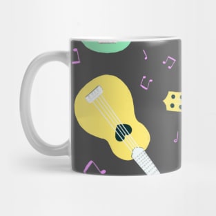 Joyful Ukuleles In Summery Pastels Mug